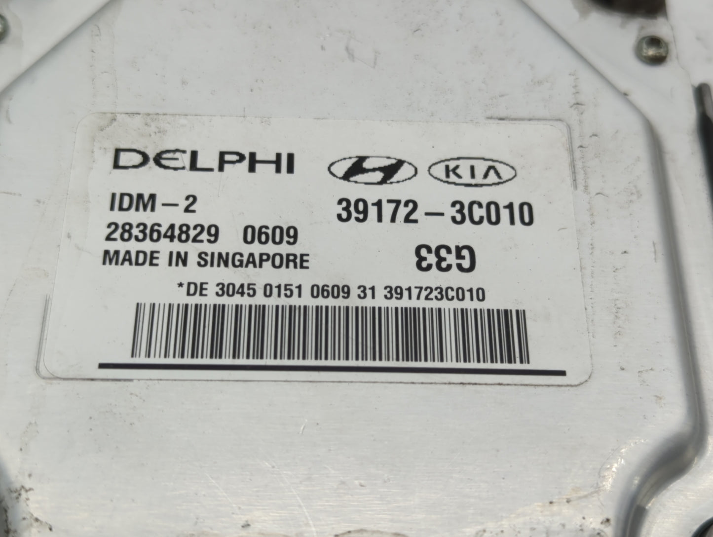 2014-2016 Kia Cadenza PCM Engine Control Computer ECU ECM PCU OEM P/N:39110-3CGN5 39172-3C010 Fits OEM Used Auto Parts - Oem