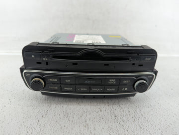 2014-2015 Kia Cadenza Radio AM FM Cd Player Receiver Replacement P/N:96560-3R105 Fits Fits 2014 2015 OEM Used Auto Parts - O