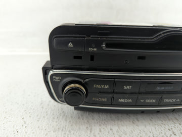 2014-2015 Kia Cadenza Radio AM FM Cd Player Receiver Replacement P/N:96560-3R105 Fits Fits 2014 2015 OEM Used Auto Parts