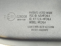 2014-2019 Kia Cadenza Interior Rear View Mirror Replacement OEM P/N:E11028008 Fits Fits 2013 2014 2015 2016 2017 2018 2019 2
