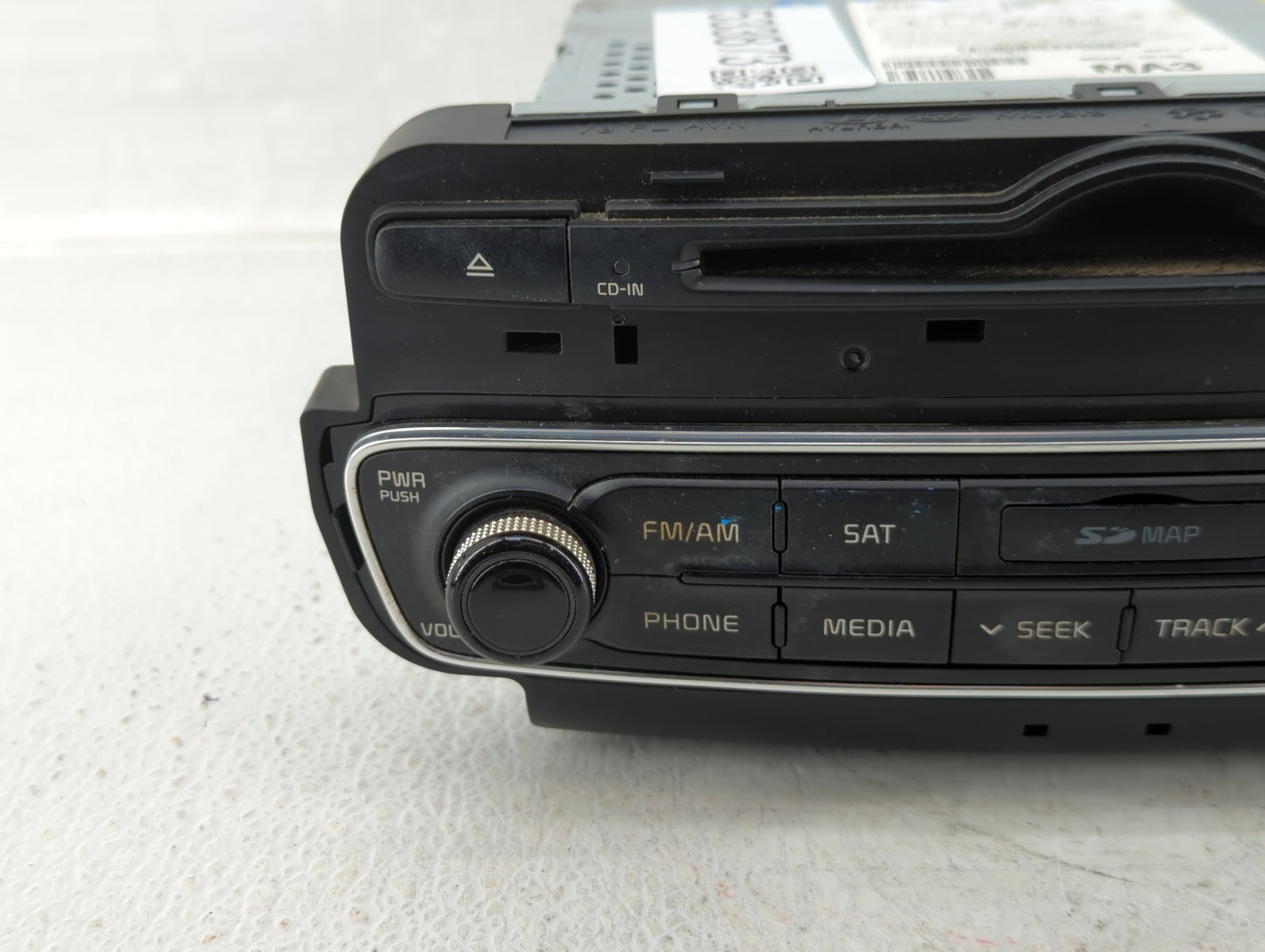 2014-2016 Kia Cadenza Radio AM FM Cd Player Receiver Replacement P/N:96560-3R105 96370-3R305 Fits Fits 2014 2015 2016 OEM Us