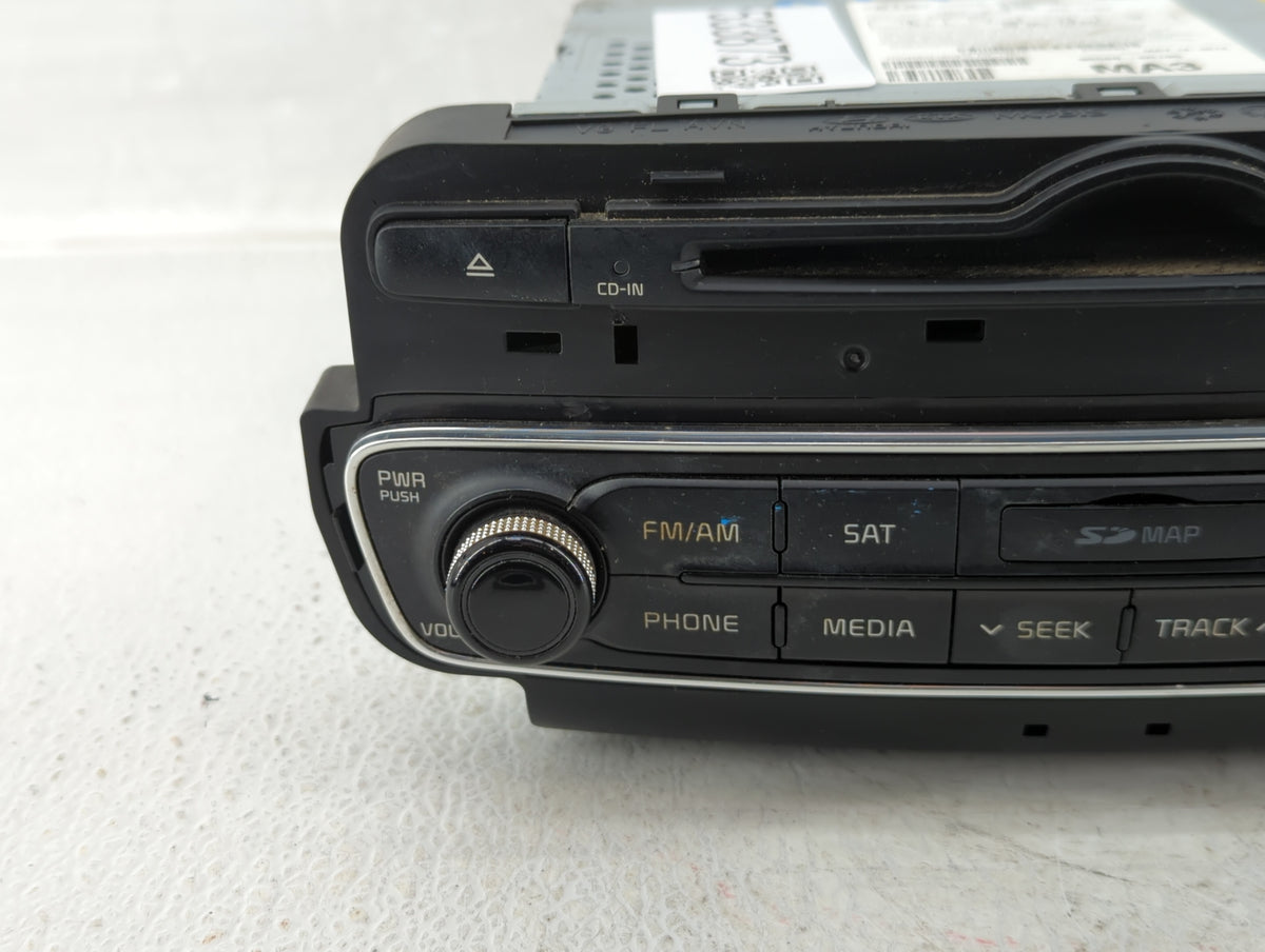 2014-2016 Kia Cadenza Radio AM FM Cd Player Receiver Replacement P/N:96560-3R105 96370-3R305 Fits Fits 2014 2015 2016 OEM Us