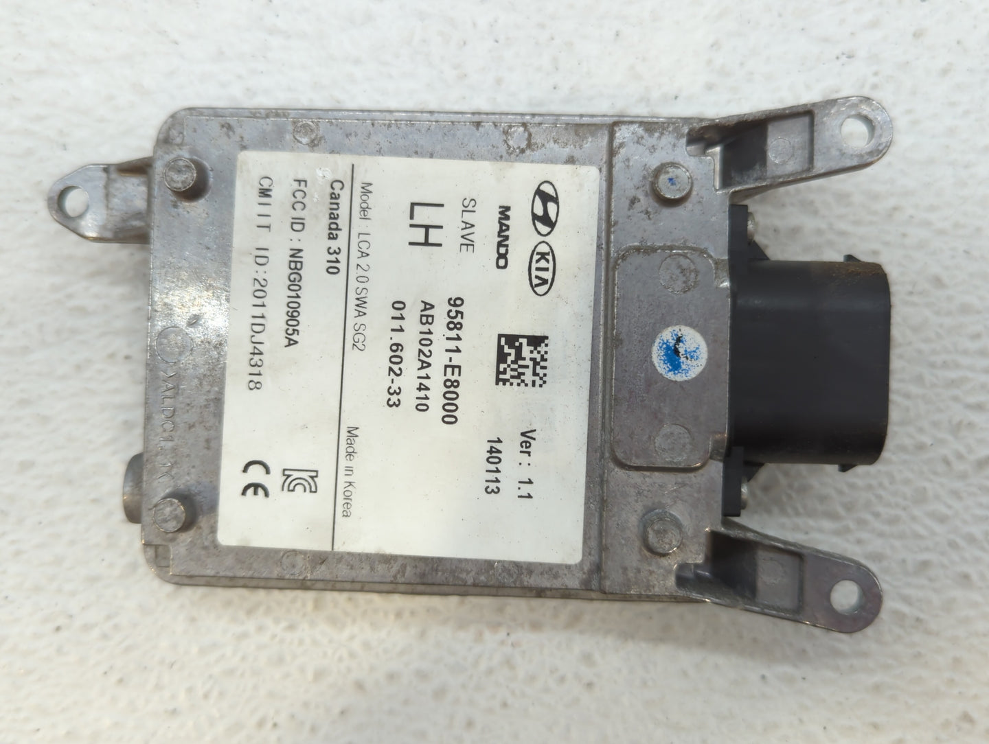 2014-2014 Kia Cadenza Back Up Sensor Backup Camera - Oemusedautoparts1.com