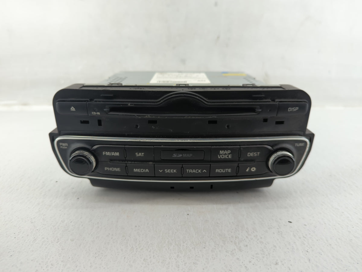 2014-2015 Kia Cadenza Am Fm Cd Player Radio Receiver 559629 - Oemusedautoparts1.com