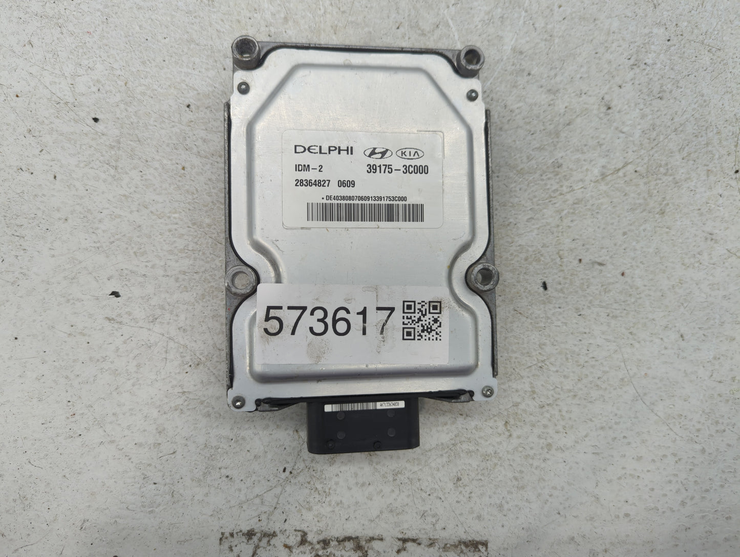 2014-2016 Kia Cadenza PCM Engine Control Computer ECU ECM PCU OEM P/N:28364827 0609 39175-3C000 Fits OEM Used Auto Parts - O