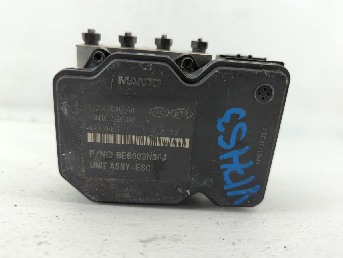 2014-2016 Kia Cadenza Anti-Lock Brake ABS Pump Module Actuator OEM P/N:58920-3R800 Fits Fits 2014 2015 2016 OEM Used Auto Pa
