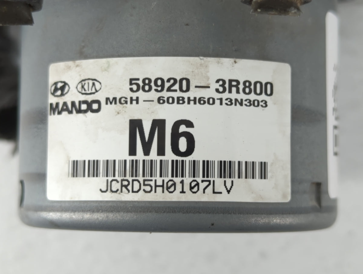 2014-2016 Kia Cadenza Anti-Lock Brake ABS Pump Module Actuator OEM P/N:58920-3R800 Fits Fits 2014 2015 2016 OEM Used Auto Pa