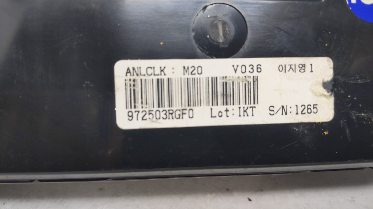 2014-2016 Kia Cadenza Climate Control Module Temperature AC/Heater Replacement P/N:972503RGF0 Fits Fits 2014 2015 2016 OEM U
