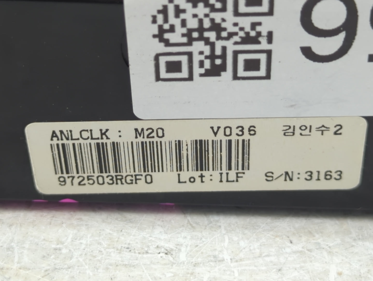 2014-2016 Kia Cadenza Climate Control Module Temperature AC/Heater Replacement P/N:972503RGF0 Fits Fits 2014 2015 2016 OEM U