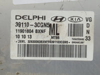 2014-2016 Kia Cadenza PCM Engine Control Computer ECU ECM PCU OEM P/N:39110-3CGN5 Fits Fits 2014 2015 2016 OEM Used Auto Par