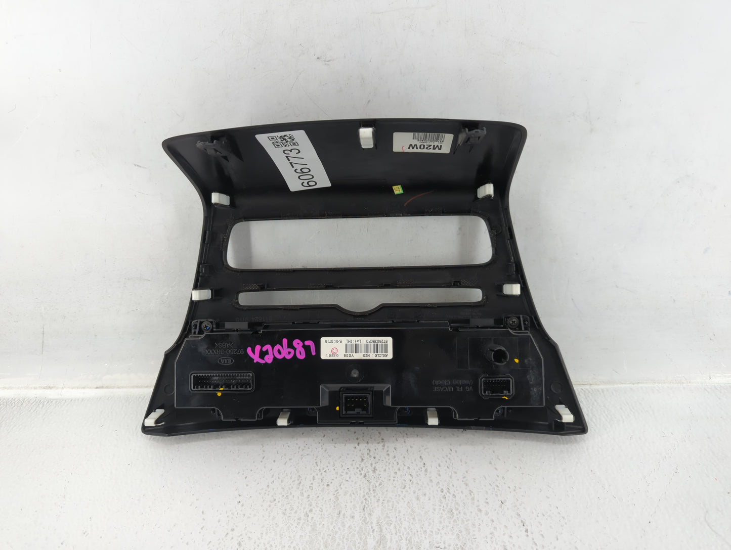 2014-2016 Kia Cadenza Climate Control Module Temperature AC/Heater Replacement P/N:972503RGF0 Fits Fits 2014 2015 2016 OEM U