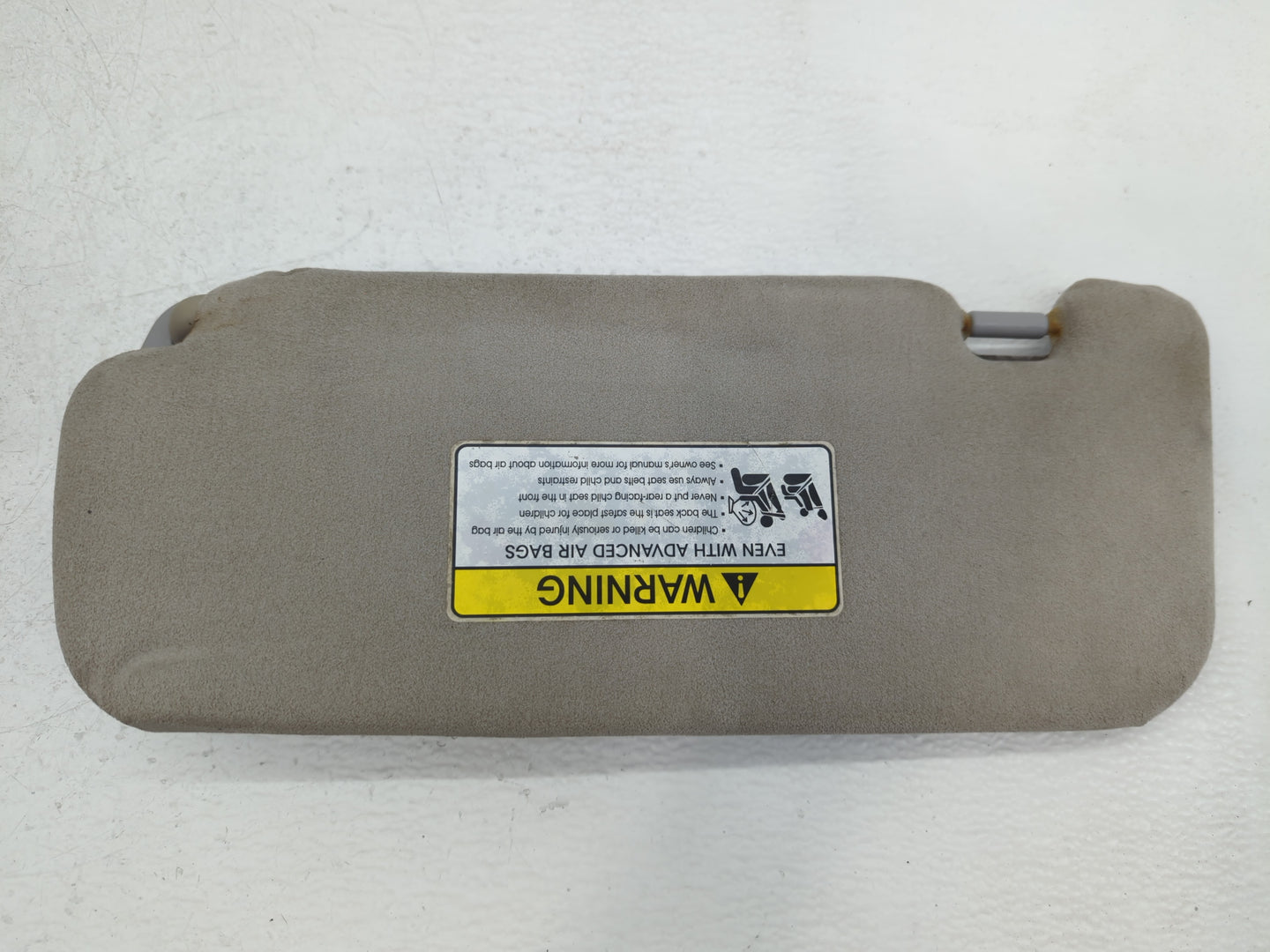 2014-2016 Kia Cadenza Sun Visor Shade Replacement Passenger Right Mirror Fits Fits 2014 2015 2016 OEM Used Auto Parts - Oemu