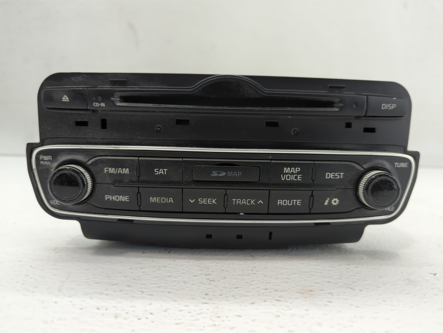 2014 Kia Cadenza Radio AM FM Cd Player Receiver Replacement P/N:96560-3R107 Fits OEM Used Auto Parts - Oemusedautoparts1.com