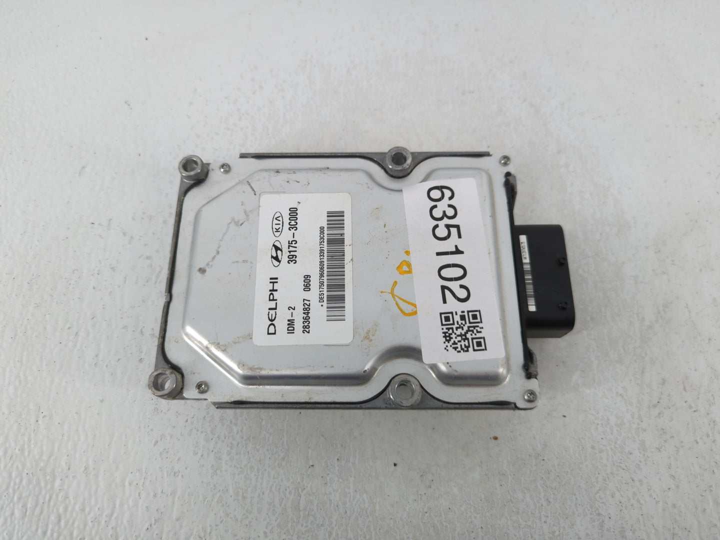 2014-2016 Kia Cadenza PCM Engine Control Computer ECU ECM PCU OEM P/N:28364827 0609 39175-3C000 Fits OEM Used Auto Parts - O