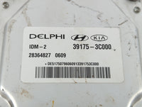 2014-2016 Kia Cadenza PCM Engine Control Computer ECU ECM PCU OEM P/N:28364827 0609 39175-3C000 Fits OEM Used Auto Parts - O