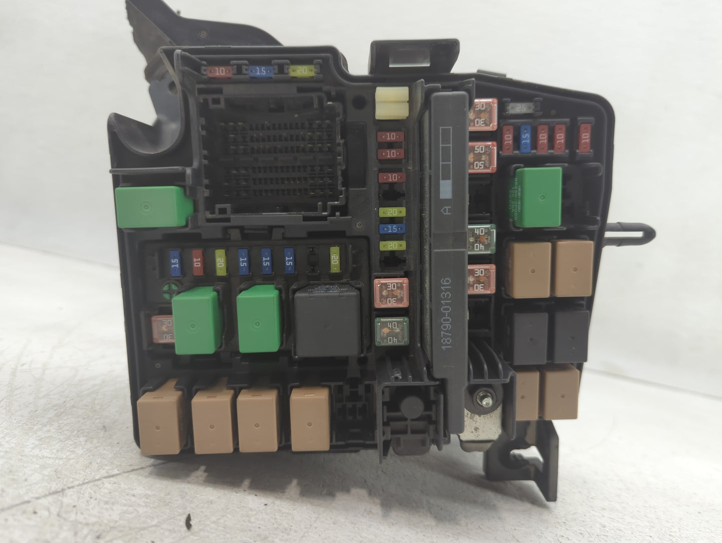 2014-2016 Kia Cadenza Fusebox Fuse Box Panel Relay Module P/N:13089 1445 Fits Fits 2014 2015 2016 OEM Used Auto Parts - Oemu