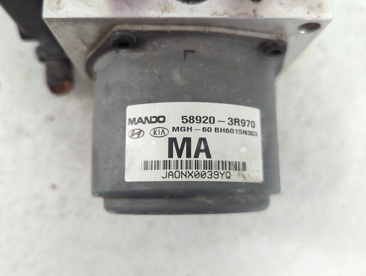 2014-2016 Kia Cadenza Anti-Lock Brake ABS Pump Module Actuator OEM P/N:58920-3R970 Fits Fits 2014 2015 2016 OEM Used Auto Pa