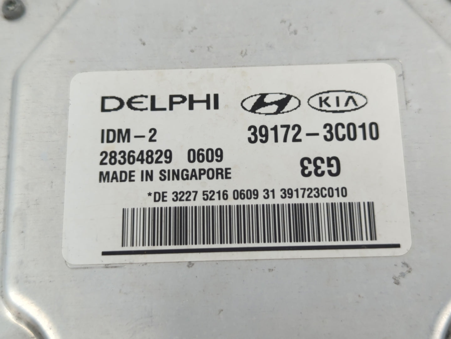 2014-2016 Kia Cadenza PCM Engine Control Computer ECU ECM PCU OEM P/N:39172-3C010 Fits Fits 2012 2013 2014 2015 2016 2017 20