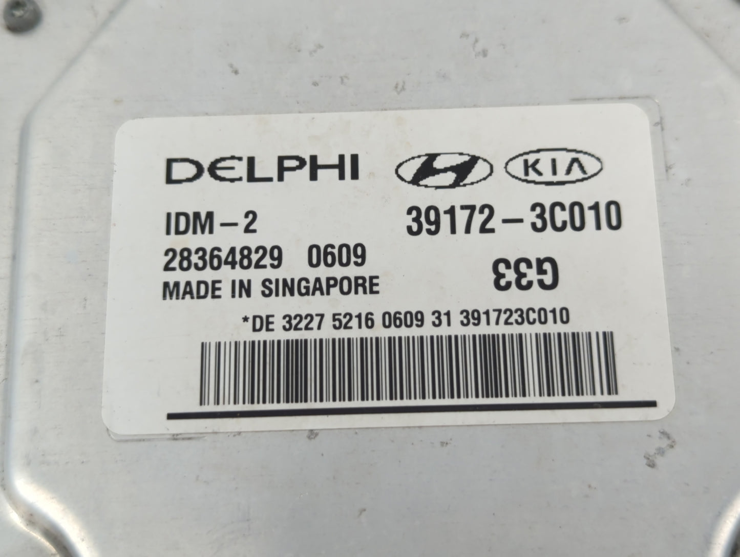 2014-2016 Kia Cadenza PCM Engine Control Computer ECU ECM PCU OEM P/N:39172-3C010 Fits Fits 2012 2013 2014 2015 2016 2017 20