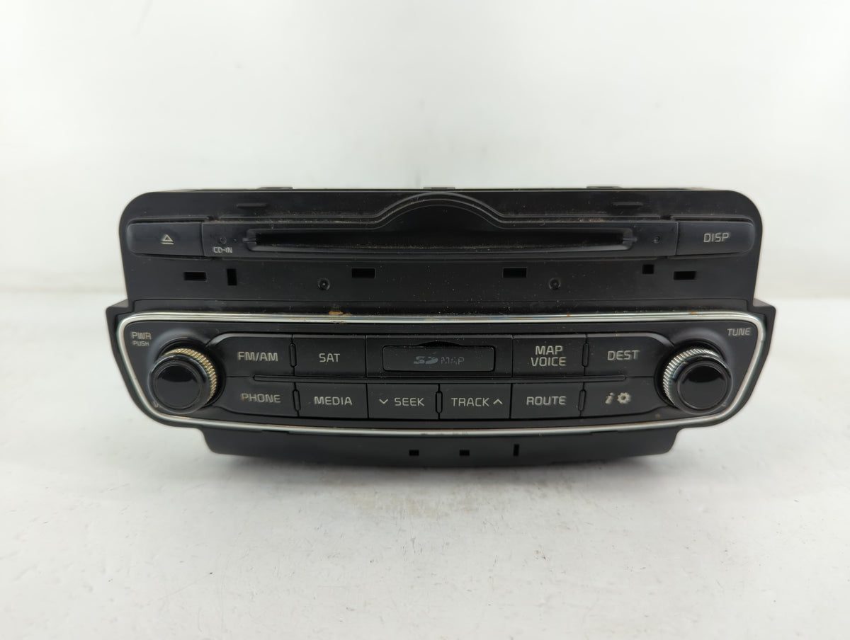 2014-2015 Kia Cadenza Am Fm Cd Player Radio Receiver 696702 - Oemusedautoparts1.com