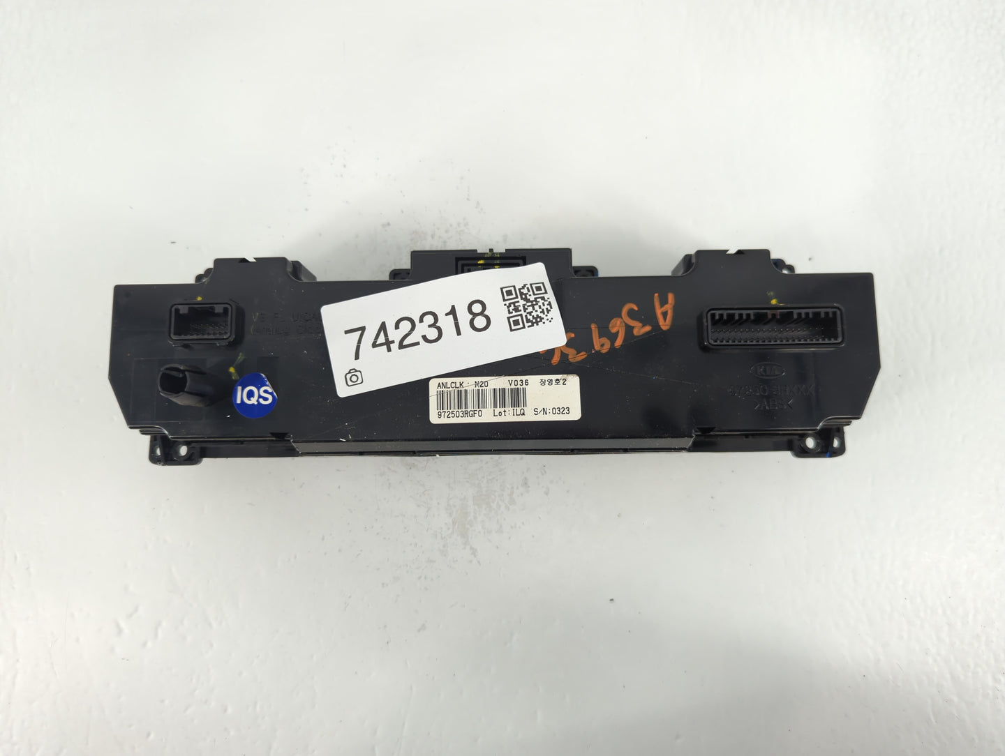 2014-2016 Kia Cadenza Climate Control Module Temperature AC/Heater Replacement P/N:972503RGF0 Fits Fits 2014 2015 2016 OEM U
