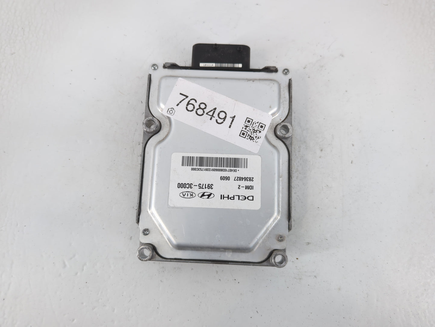 2014-2016 Kia Cadenza PCM Engine Control Computer ECU ECM PCU OEM P/N:28364827 0609 39175-3C000 Fits OEM Used Auto Parts - O