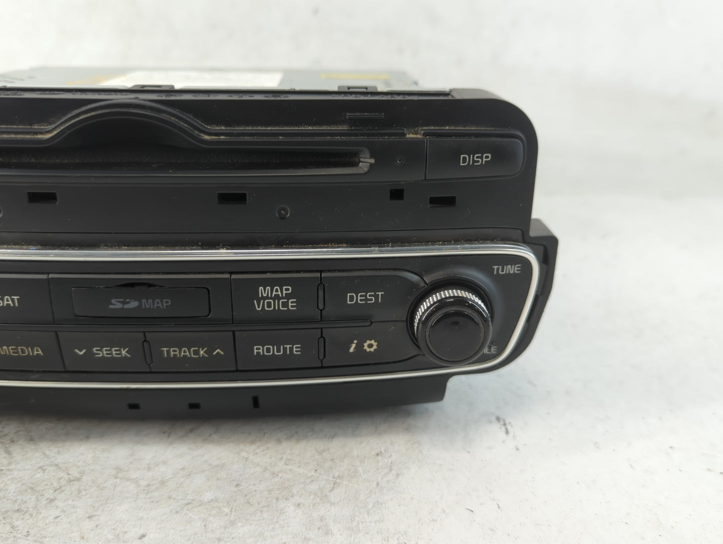 2014-2015 Kia Cadenza Radio AM FM Cd Player Receiver Replacement P/N:96560-3R105 Fits Fits 2014 2015 OEM Used Auto Parts - O