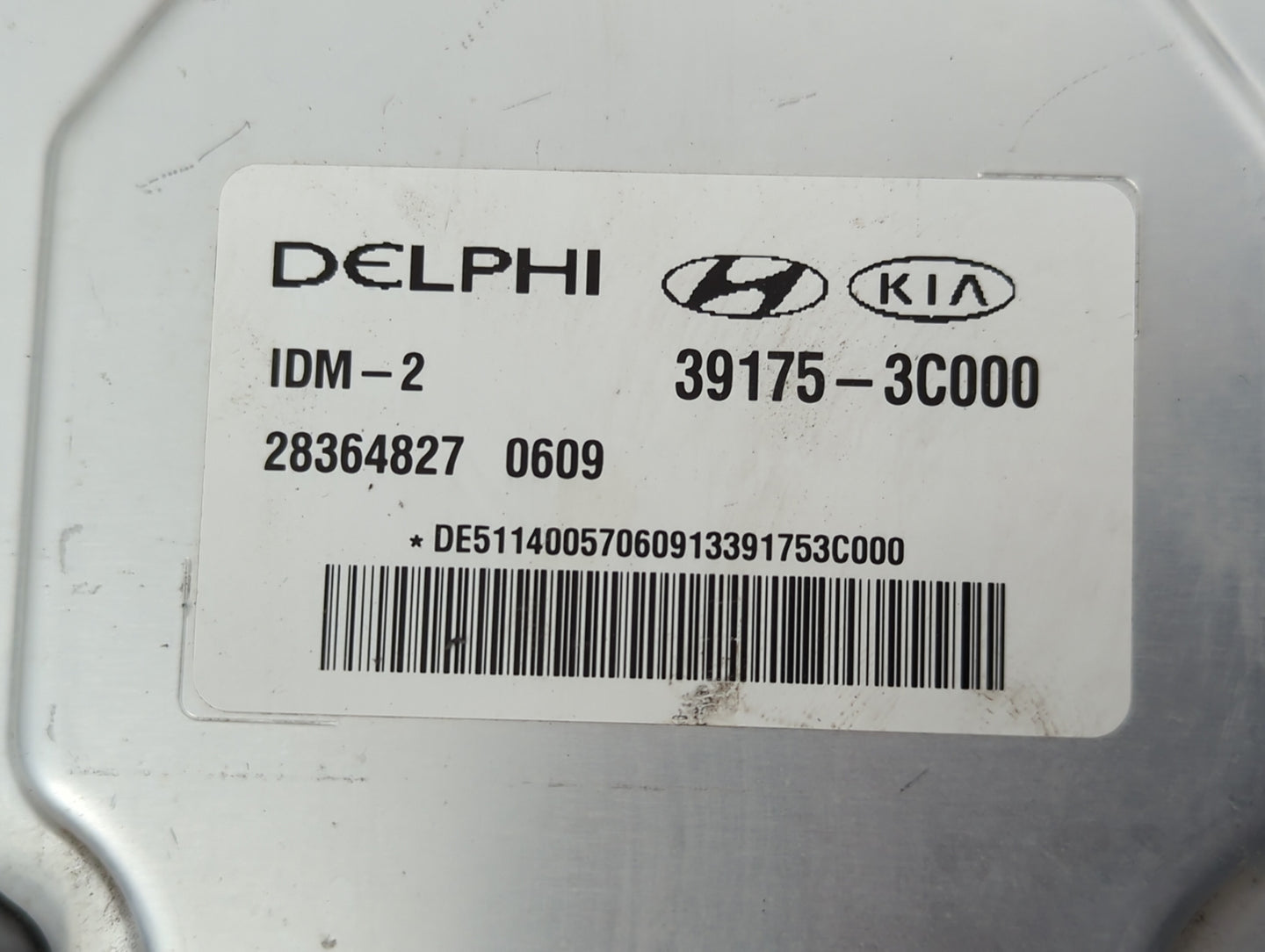 2014-2016 Kia Cadenza PCM Engine Control Computer ECU ECM PCU OEM P/N:39175-3C000 Fits Fits 2014 2015 2016 OEM Used Auto Par