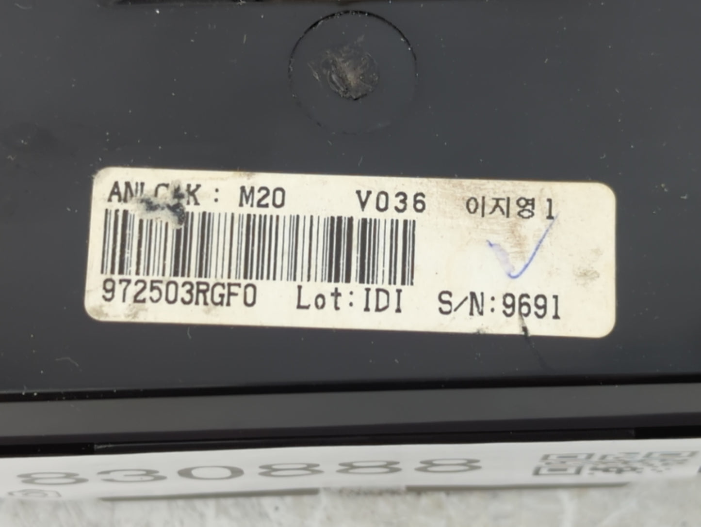 2014-2016 Kia Cadenza Climate Control Module Temperature AC/Heater Replacement P/N:972503RGF0 Fits Fits 2014 2015 2016 OEM U