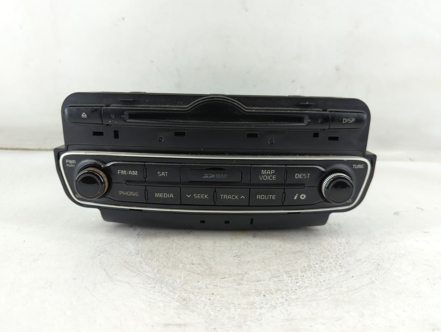 2014-2015 Kia Cadenza Radio AM FM Cd Player Receiver Replacement P/N:96560-3R105 Fits Fits 2014 2015 OEM Used Auto Parts - O