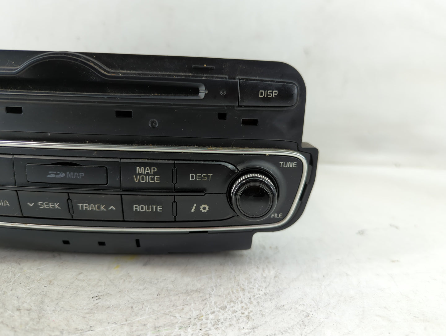 2014-2015 Kia Cadenza Radio AM FM Cd Player Receiver Replacement P/N:96560-3R105 Fits Fits 2014 2015 OEM Used Auto Parts - O