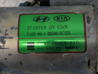2014-2015 Kia Cadenza Car Starter Motor Solenoid OEM P/N:36100-3C221 Fits Fits 2012 2013 2014 2015 2016 OEM Used Auto Parts 