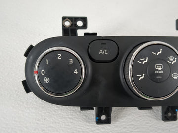 2014-2016 Kia Forte Climate Control Module Temperature AC/Heater Replacement P/N:97250-A7050 Fits Fits 2014 2015 2016 OEM Used Auto Parts