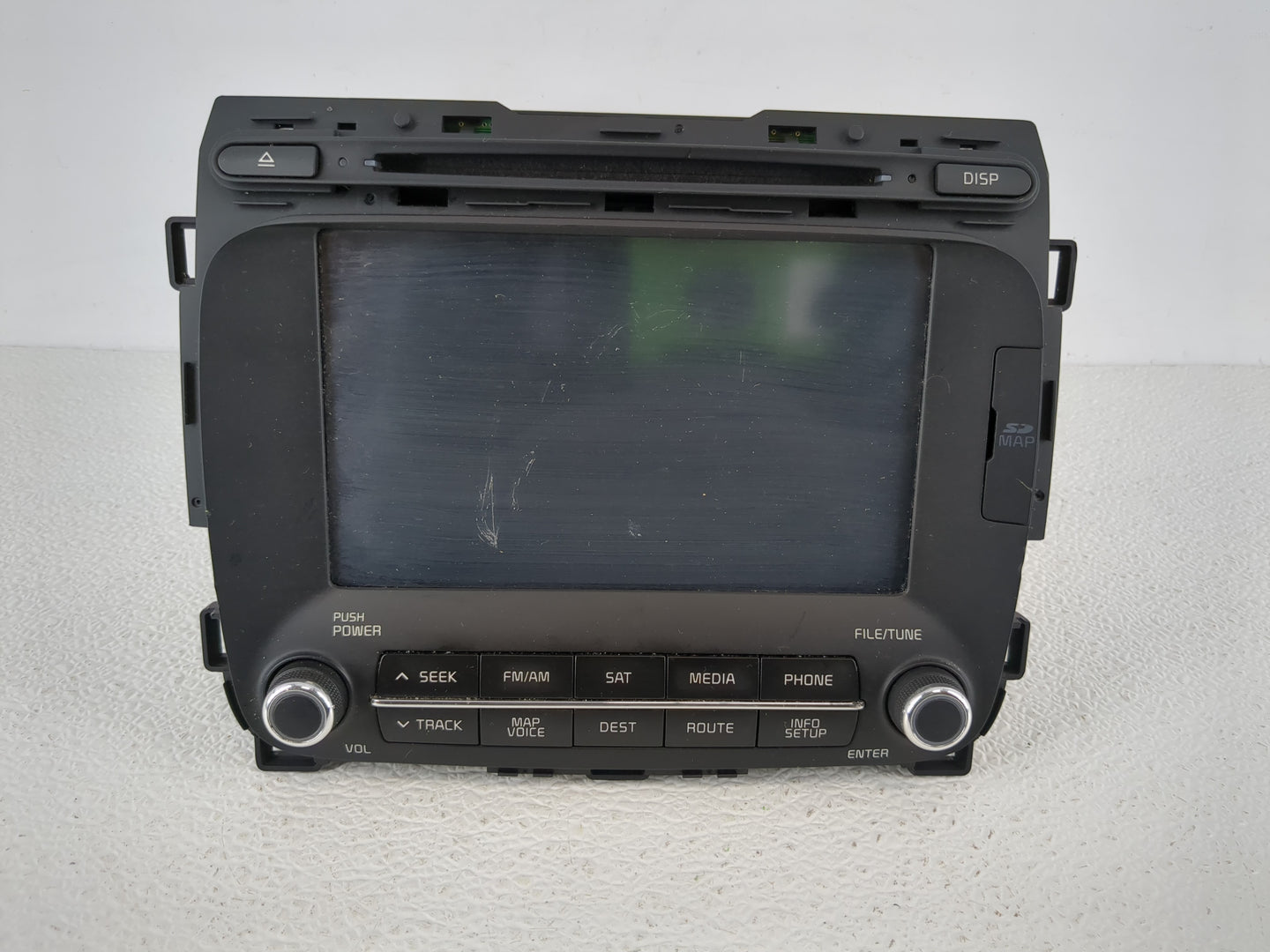 2014-2016 Kia Forte Radio AM FM Cd Player Receiver Replacement P/N:96560-A7701WK Fits Fits 2014 2015 2016 OEM Used Auto Part