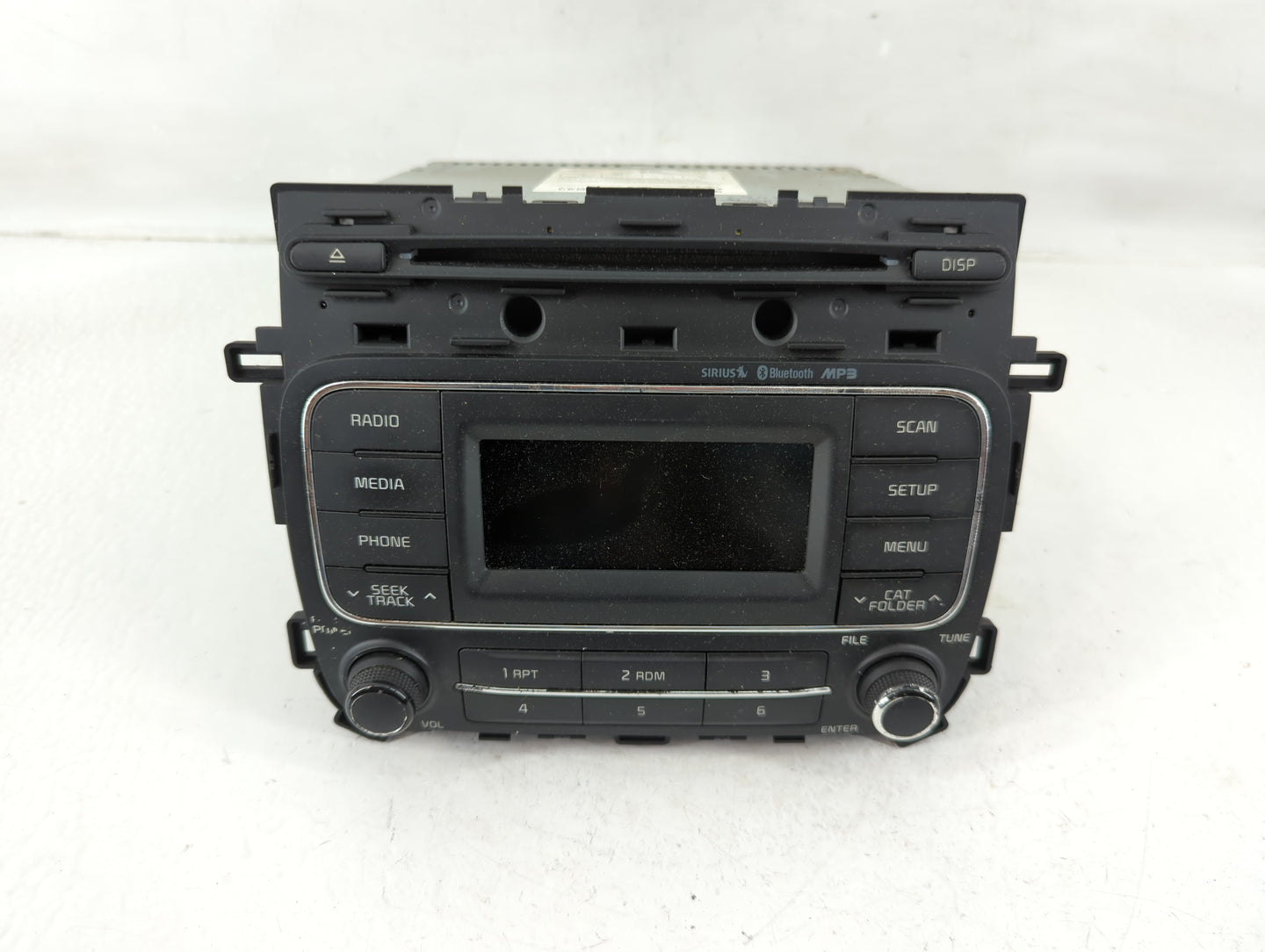 2014-2016 Kia Forte Radio AM FM Cd Player Receiver Replacement P/N:96170-A7170WK Fits Fits 2014 2015 2016 OEM Used Auto Part