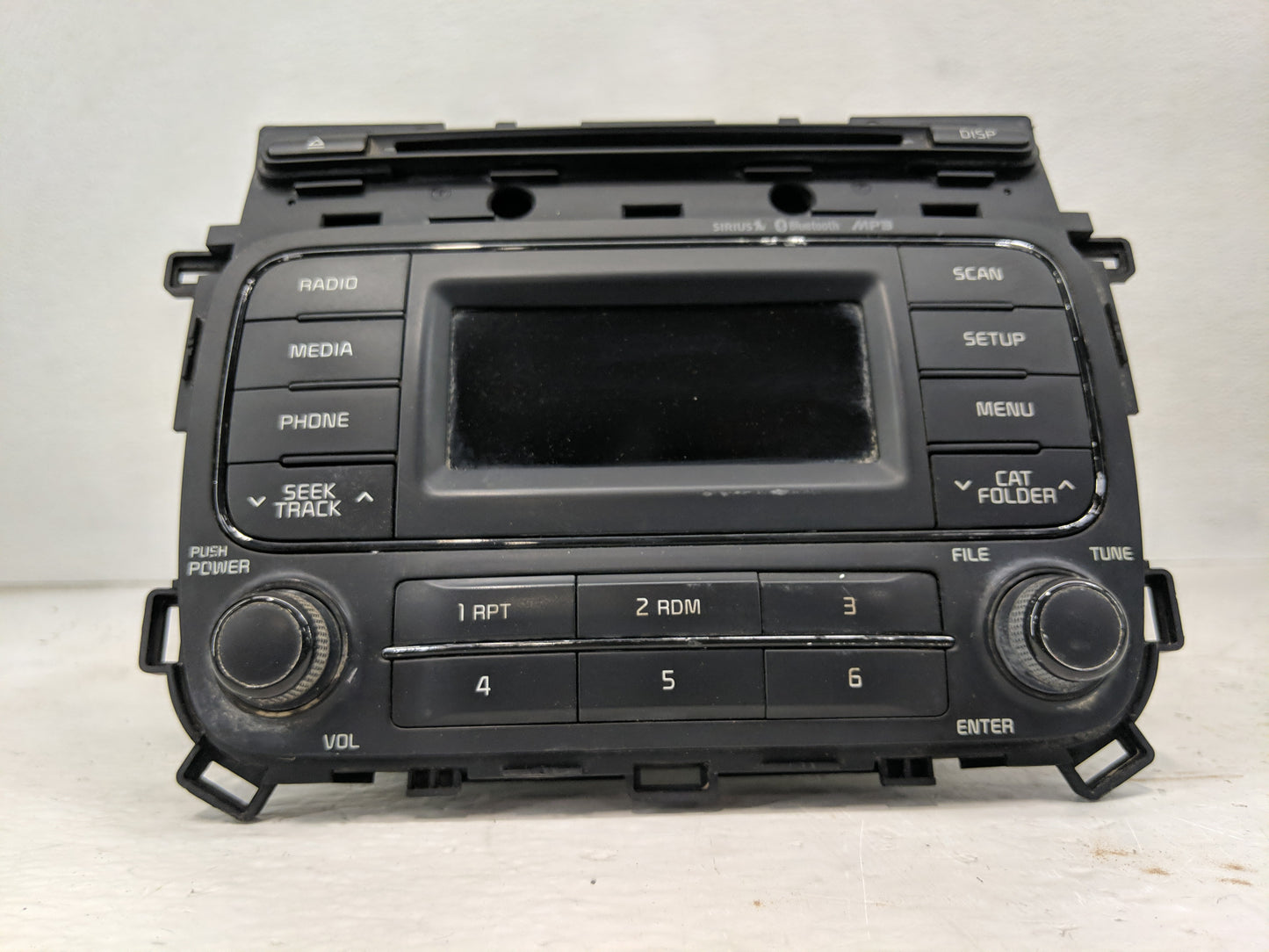 2014-2016 Kia Forte Radio AM FM Cd Player Receiver Replacement P/N:96170-A7171WK 96170-A717WK Fits Fits 2014 2015 2016 OEM U
