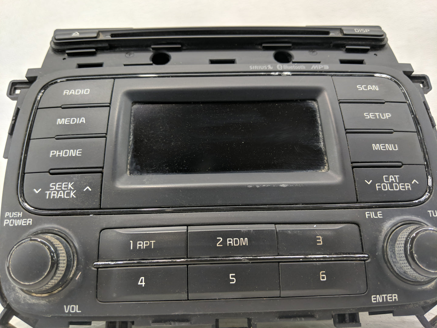 2014-2016 Kia Forte Radio AM FM Cd Player Receiver Replacement P/N:96170-A7171WK 96170-A717WK Fits Fits 2014 2015 2016 OEM U