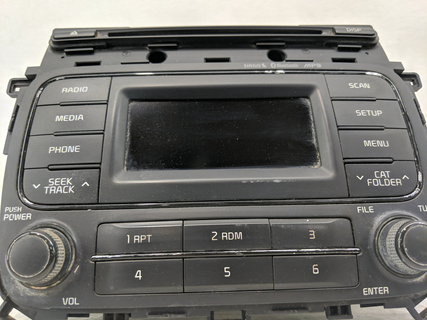 2014-2016 Kia Forte Radio AM FM Cd Player Receiver Replacement P/N:96170-A7171WK 96170-A717WK Fits Fits 2014 2015 2016 OEM U