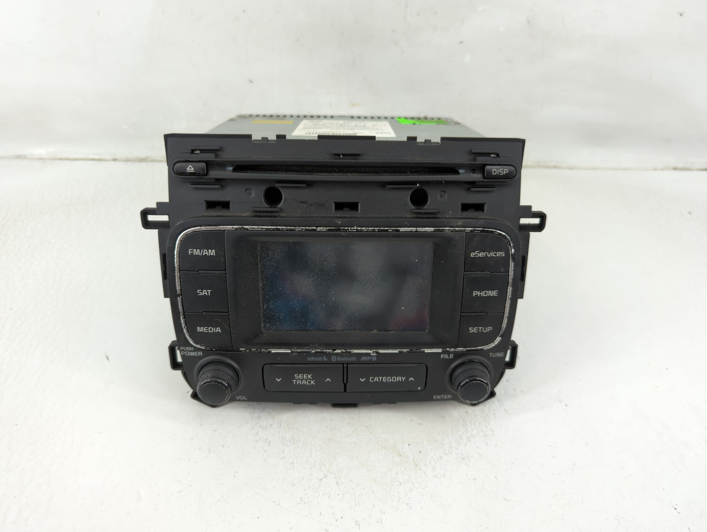 2014-2016 Kia Forte Radio AM FM Cd Player Receiver Replacement P/N:96160-A7101WK Fits Fits 2014 2015 2016 OEM Used Auto Part