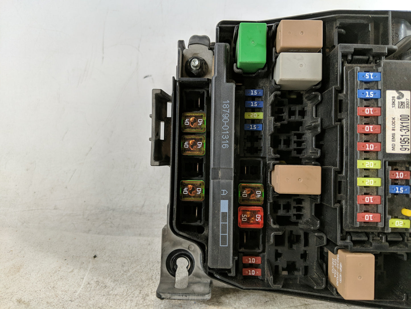 2014-2016 Kia Forte Fusebox Fuse Box Panel Relay Module Fits Fits 2014 2015 2016 OEM Used Auto Parts - Oemusedautoparts1.com
