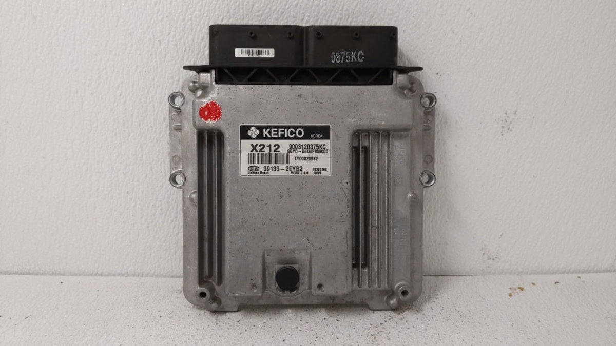 2014 Kia Forte PCM Engine Control Computer ECU ECM PCU OEM P/N:39133-2EYB2 OEM Used Auto Parts - Oemusedautoparts1.com