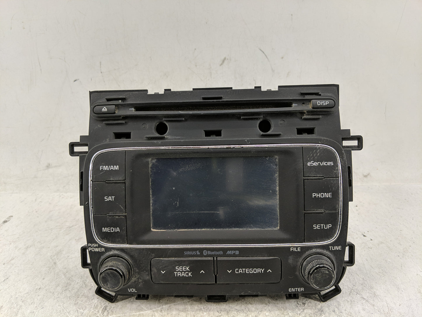 2014 Kia Forte Radio AM FM Cd Player Receiver Replacement P/N:96160-A7100WK Fits OEM Used Auto Parts - Oemusedautoparts1.com
