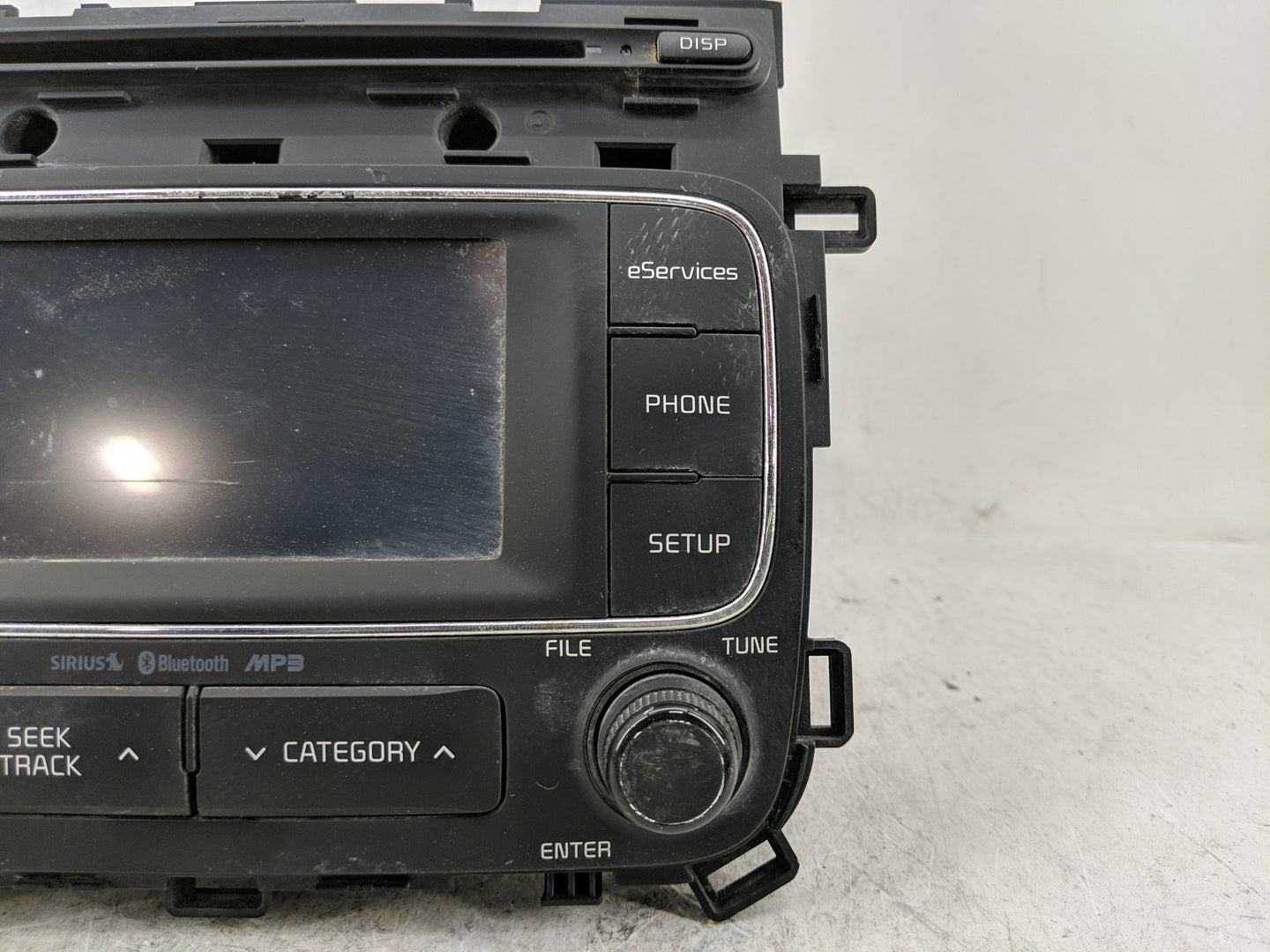 2014 Kia Forte Radio AM FM Cd Player Receiver Replacement P/N:96160-A7100WK Fits OEM Used Auto Parts - Oemusedautoparts1.com