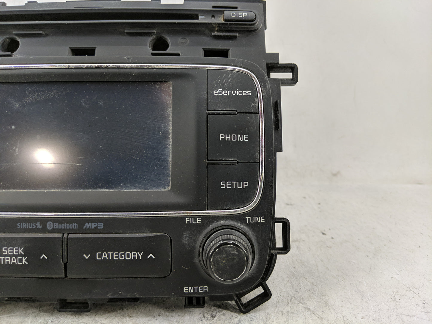2014 Kia Forte Radio AM FM Cd Player Receiver Replacement P/N:96160-A7100WK Fits OEM Used Auto Parts - Oemusedautoparts1.com