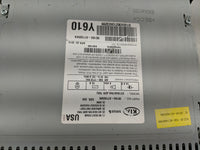 2014 Kia Forte Radio AM FM Cd Player Receiver Replacement P/N:96160-A7100WK Fits OEM Used Auto Parts - Oemusedautoparts1.com