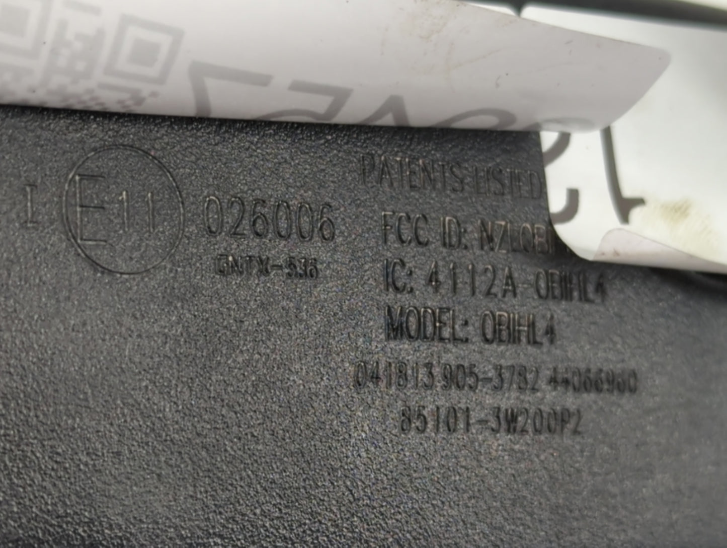 2014 Kia Forte Interior Rear View Mirror Replacement OEM Fits OEM Used Auto Parts - Oemusedautoparts1.com