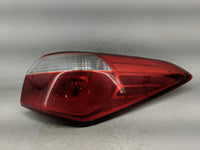 2014 Kia Forte Tail Light Assembly Driver Left OEM Fits OEM Used Auto Parts - Oemusedautoparts1.com