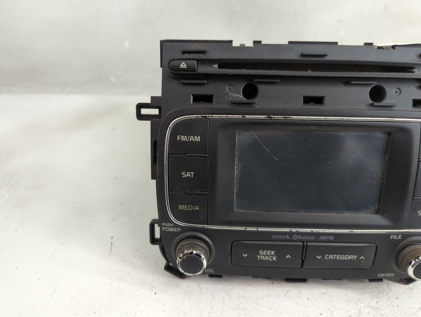2014-2016 Kia Forte Radio AM FM Cd Player Receiver Replacement P/N:96160-A7701WK Fits Fits 2014 2015 2016 OEM Used Auto Part