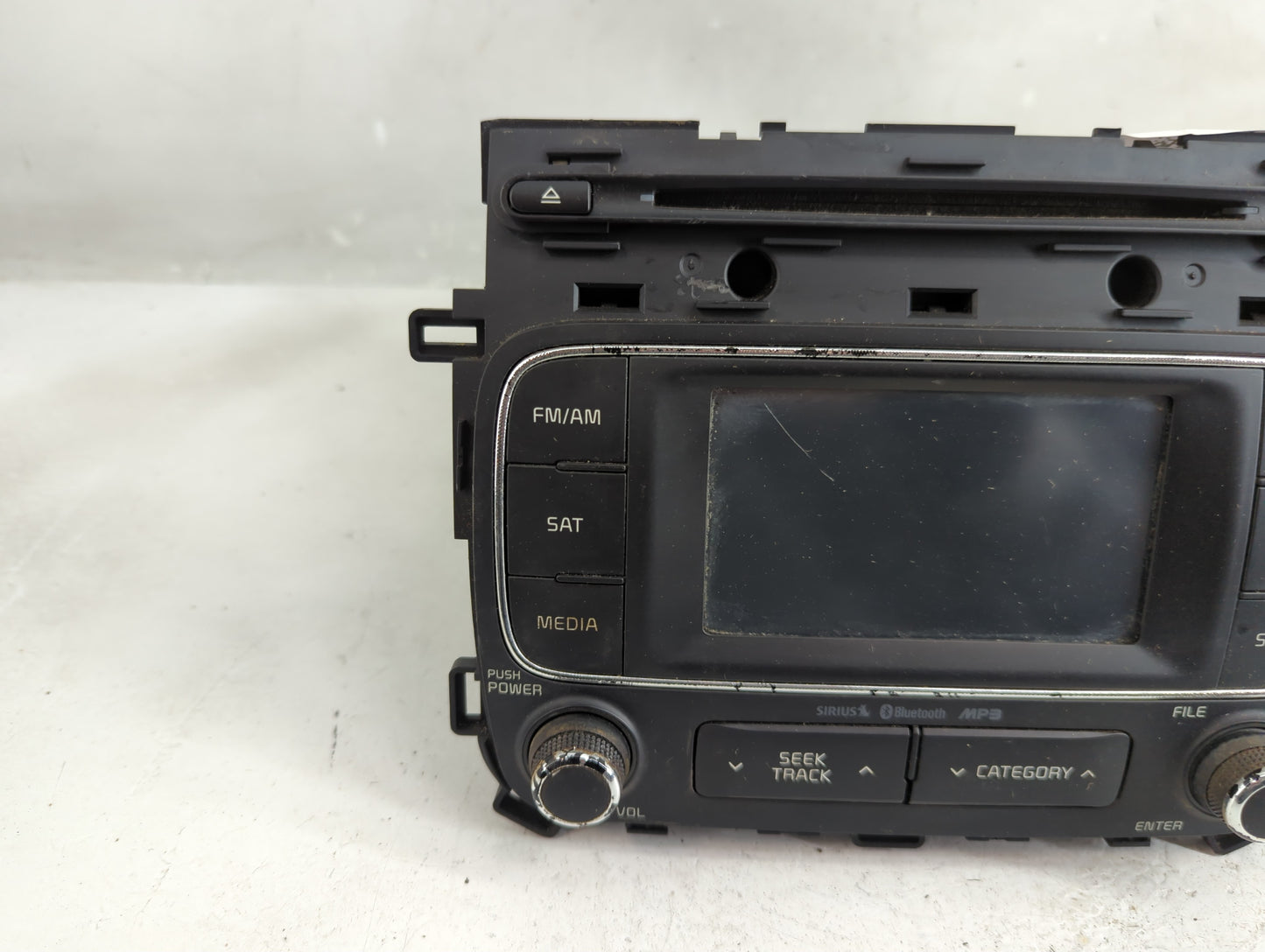 2014-2016 Kia Forte Radio AM FM Cd Player Receiver Replacement P/N:96160-A7701WK Fits Fits 2014 2015 2016 OEM Used Auto Part