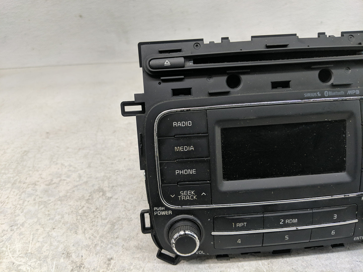 2014-2016 Kia Forte Radio AM FM Cd Player Receiver Replacement P/N:96170-A7170WK Fits Fits 2014 2015 2016 OEM Used Auto Part
